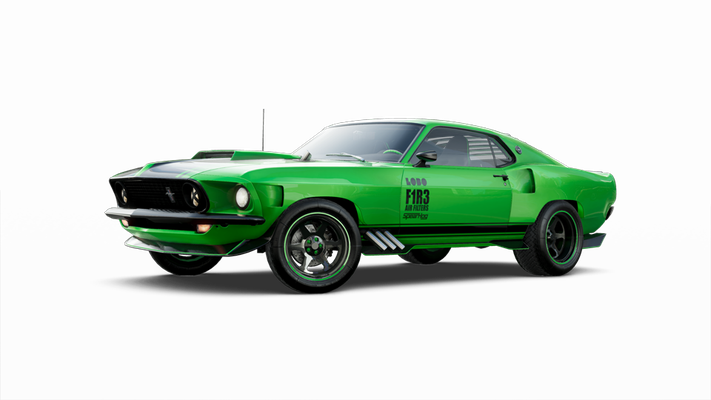 Ford Mustang Boss 429 - Lime Edition(SR)