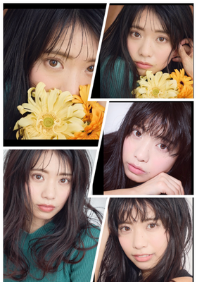 (model)岡本尚子(元HKT48) ヘアメイク高野雄一