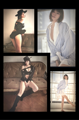 週間SPA! PHOTO BOOK (model)岡田紗佳　ヘアメイク高野雄一