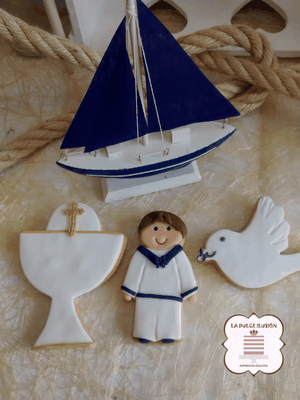 galletas comunión 2017. Galleta decorada marinero para comunión. Galletas comunión Cartagena, Murcia