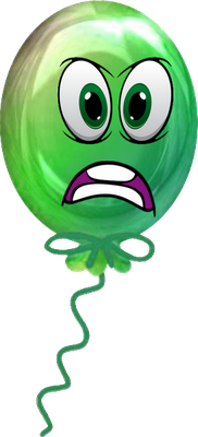 ballon de baudruche - divertissement - loisirs - smiley émoticône émoji cartoon clipart illustration - artémotic