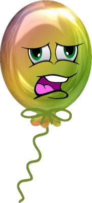 ballon de baudruche - divertissement - loisirs - smiley émoticône émoji cartoon clipart illustration - artémotic