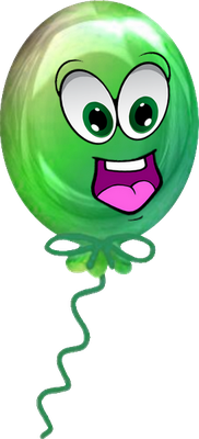 ballon de baudruche - divertissement - loisirs - smiley émoticône émoji cartoon clipart illustration - artémotic