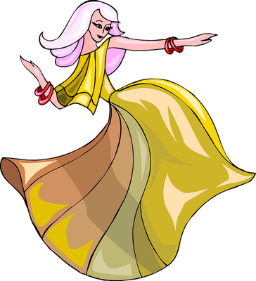 danse - divertissement - loisirs - smiley émoticône émoji cartoon clipart illustration - artémotic