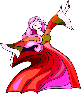 danse - divertissement - loisirs - smiley émoticône émoji cartoon clipart illustration - artémotic