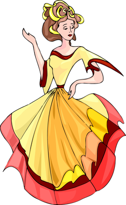 danse - divertissement - loisirs - smiley émoticône émoji cartoon clipart illustration - artémotic