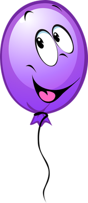 ballon de baudruche - divertissement - loisirs - smiley émoticône émoji cartoon clipart illustration - artémotic
