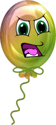 ballon de baudruche - divertissement - loisirs - smiley émoticône émoji cartoon clipart illustration - artémotic
