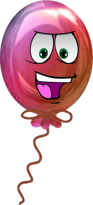 ballon de baudruche - divertissement - loisirs - smiley émoticône émoji cartoon clipart illustration - artémotic