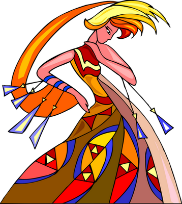 danse - divertissement - loisirs - smiley émoticône émoji cartoon clipart illustration - artémotic
