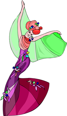 danse - divertissement - loisirs - smiley émoticône émoji cartoon clipart illustration - artémotic