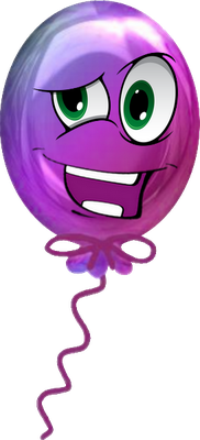 ballon de baudruche - divertissement - loisirs - smiley émoticône émoji cartoon clipart illustration - artémotic