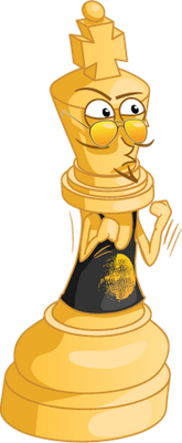 jeu d'échecs - divertissement - loisirs - smiley émoticône émoji cartoon clipart illustration - artémotic