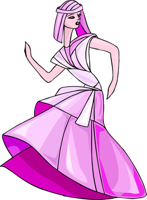 danse - divertissement - loisirs - smiley émoticône émoji cartoon clipart illustration - artémotic