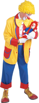 clown - divertissement - loisirs - smiley émoticône émoji cartoon clipart illustration - artémotic