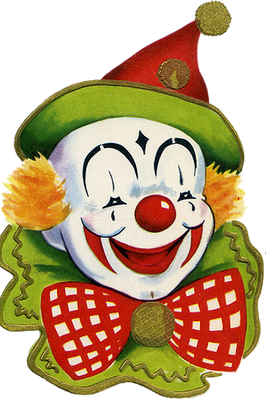 clown - divertissement - loisirs - smiley émoticône émoji cartoon clipart illustration - artémotic