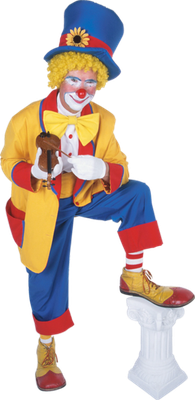 clown - divertissement - loisirs - smiley émoticône émoji cartoon clipart illustration - artémotic