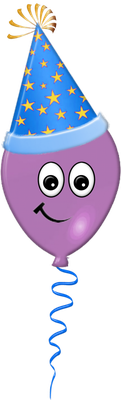 ballon de baudruche - divertissement - loisirs - smiley émoticône émoji cartoon clipart illustration - artémotic