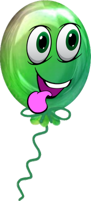 ballon de baudruche - divertissement - loisirs - smiley émoticône émoji cartoon clipart illustration - artémotic