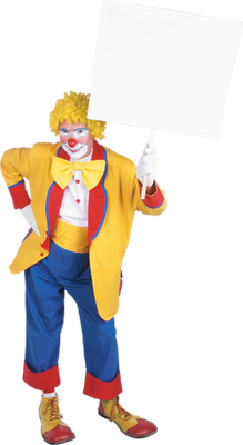 clown - divertissement - loisirs - smiley émoticône émoji cartoon clipart illustration - artémotic