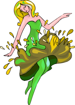 danse - divertissement - loisirs - smiley émoticône émoji cartoon clipart illustration - artémotic