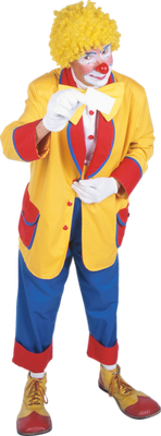 clown - divertissement - loisirs - smiley émoticône émoji cartoon clipart illustration - artémotic