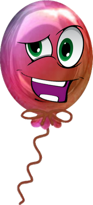 ballon de baudruche - divertissement - loisirs - smiley émoticône émoji cartoon clipart illustration - artémotic