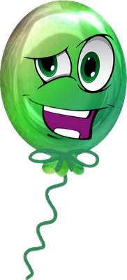 ballon de baudruche - divertissement - loisirs - smiley émoticône émoji cartoon clipart illustration - artémotic