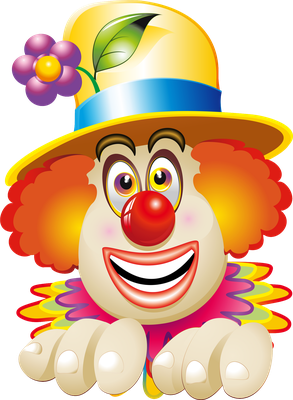 clown - divertissement - loisirs - smiley émoticône émoji cartoon clipart illustration - artémotic