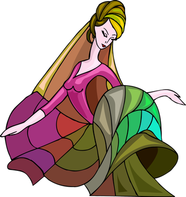 danse - divertissement - loisirs - smiley émoticône émoji cartoon clipart illustration - artémotic