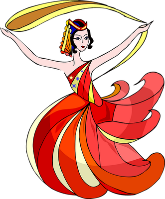 danse - divertissement - loisirs - smiley émoticône émoji cartoon clipart illustration - artémotic