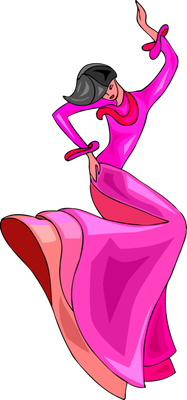 danse - divertissement - loisirs - smiley émoticône émoji cartoon clipart illustration - artémotic