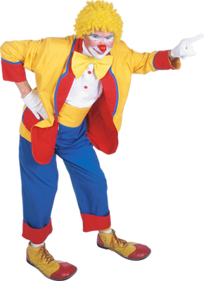 clown - divertissement - loisirs - smiley émoticône émoji cartoon clipart illustration - artémotic