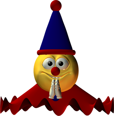 clown - divertissement - loisirs - smiley émoticône émoji cartoon clipart illustration - artémotic
