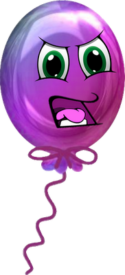 ballon de baudruche - divertissement - loisirs - smiley émoticône émoji cartoon clipart illustration - artémotic