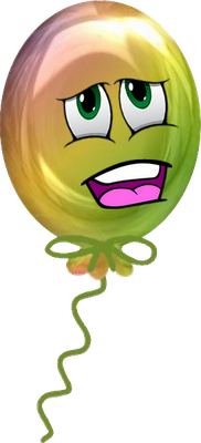 ballon de baudruche - divertissement - loisirs - smiley émoticône émoji cartoon clipart illustration - artémotic