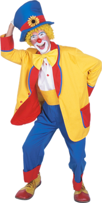 clown - divertissement - loisirs - smiley émoticône émoji cartoon clipart illustration - artémotic
