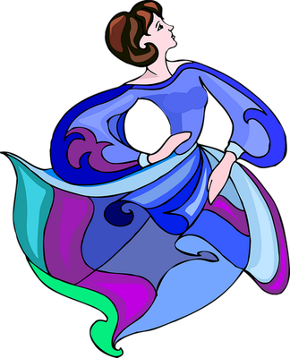 danse - divertissement - loisirs - smiley émoticône émoji cartoon clipart illustration - artémotic