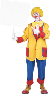 clown - divertissement - loisirs - smiley émoticône émoji cartoon clipart illustration - artémotic