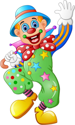 clown - divertissement - loisirs - smiley émoticône émoji cartoon clipart illustration - artémotic