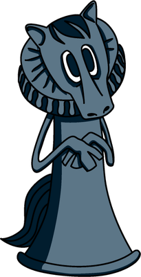 jeu d'échecs - divertissement - loisirs - smiley émoticône émoji cartoon clipart illustration - artémotic