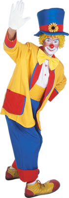 clown - divertissement - loisirs - smiley émoticône émoji cartoon clipart illustration - artémotic