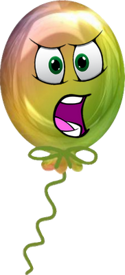 ballon de baudruche - divertissement - loisirs - smiley émoticône émoji cartoon clipart illustration - artémotic