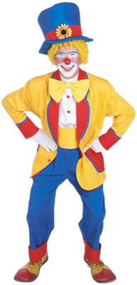 clown - divertissement - loisirs - smiley émoticône émoji cartoon clipart illustration - artémotic
