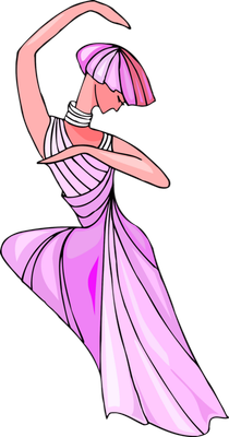 danse - divertissement - loisirs - smiley émoticône émoji cartoon clipart illustration - artémotic