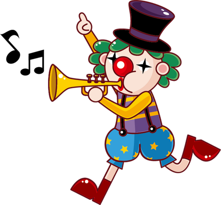 clown - divertissement - loisirs - smiley émoticône émoji cartoon clipart illustration - artémotic