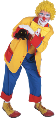 clown - divertissement - loisirs - smiley émoticône émoji cartoon clipart illustration - artémotic