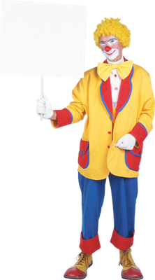 clown - divertissement - loisirs - smiley émoticône émoji cartoon clipart illustration - artémotic
