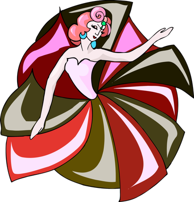 danse - divertissement - loisirs - smiley émoticône émoji cartoon clipart illustration - artémotic