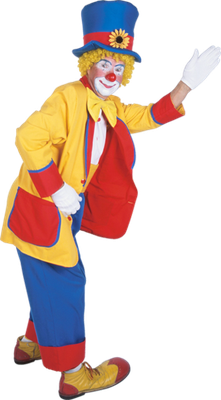clown - divertissement - loisirs - smiley émoticône émoji cartoon clipart illustration - artémotic